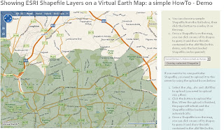Virtual Earth Overlay Shapefiles - Zoomed in