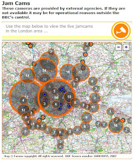 BBC Ordnance Survey Maps Jam Cams