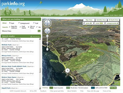 ParkInfo.org Full Parks Info in 3D