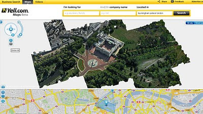 Yell Beta Photo Real 3D Cities UK - Buckingham Palace