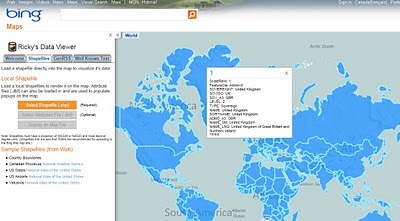 Bing Maps Shapefile Viewer Bing Maps Shapefile Viewer