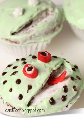 Cupcakes "Friendly aliens"