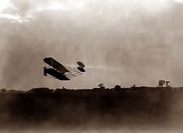 Wright Bros flight 45. 1905