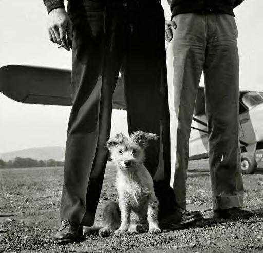 October 1943. Frederick, Maryland. "Greaseball", a mascot