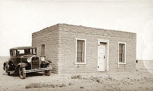 Adobe house, LasCruces, New Mexico, 1936