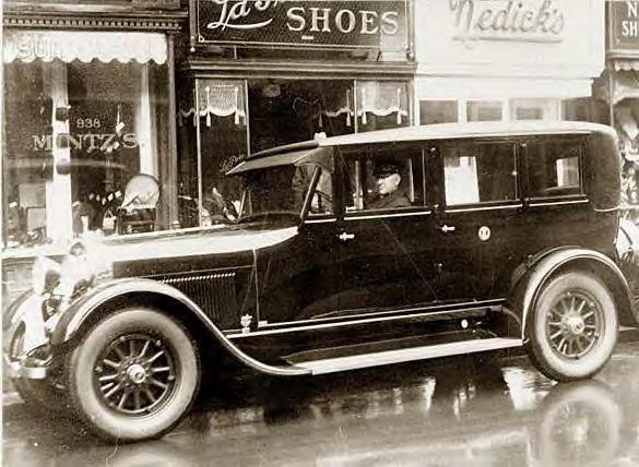 Calvin Coolidge's new automobile, 1927