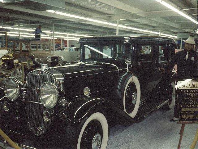 Al Capone's bullet-proof Cadillac sedan