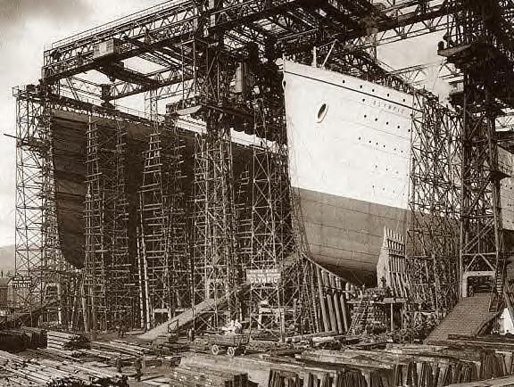 1909. Construction. The Titanic Is Born ~