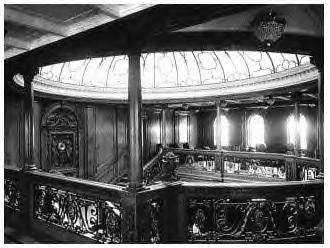1st Class Upper Grand Staircase with Skylight Dome