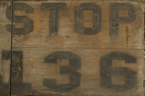 Cleveland Stop Sign 1896