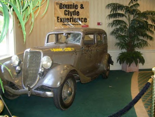 The car on display