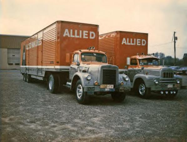 Allied Van Lines Trucks 1968