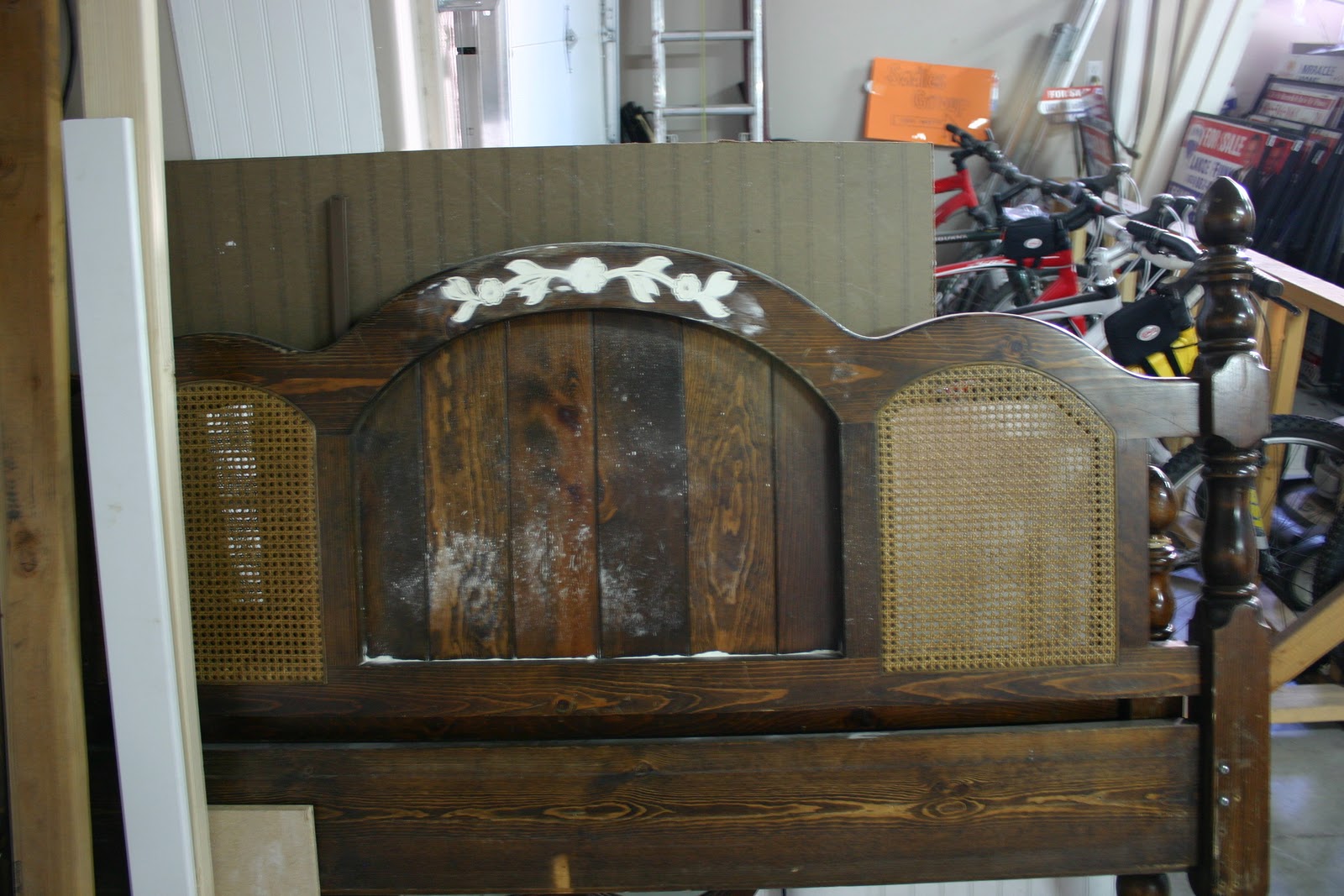 Doubletake Decor Black CalKing Headboard & Footboard