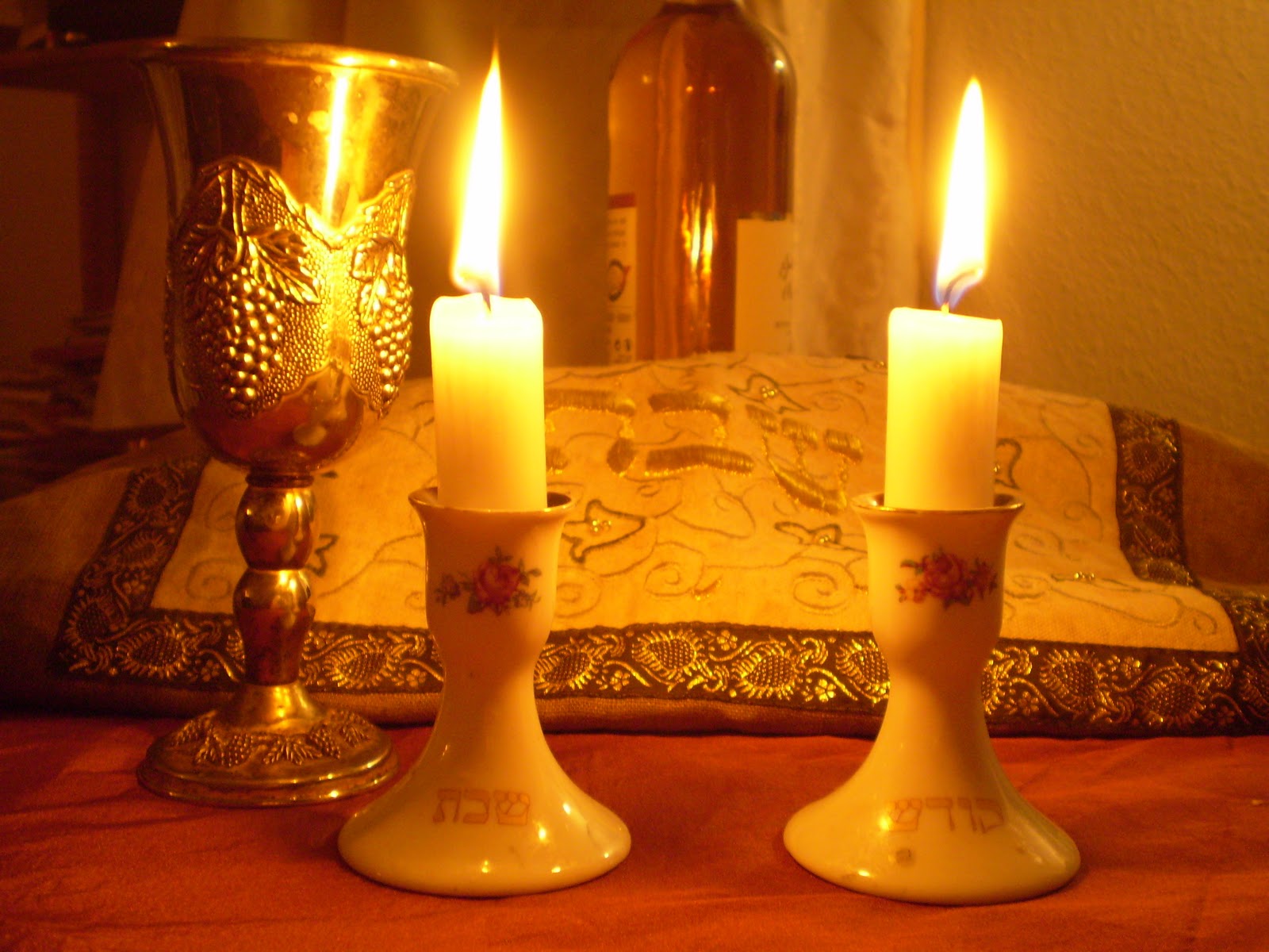 My Father s Daughter Lighting The Shabbat Candles