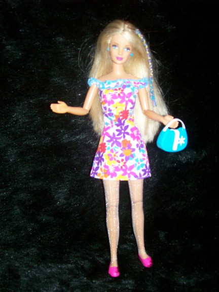 Thrift Store Dolls: Tie Dye Barbie