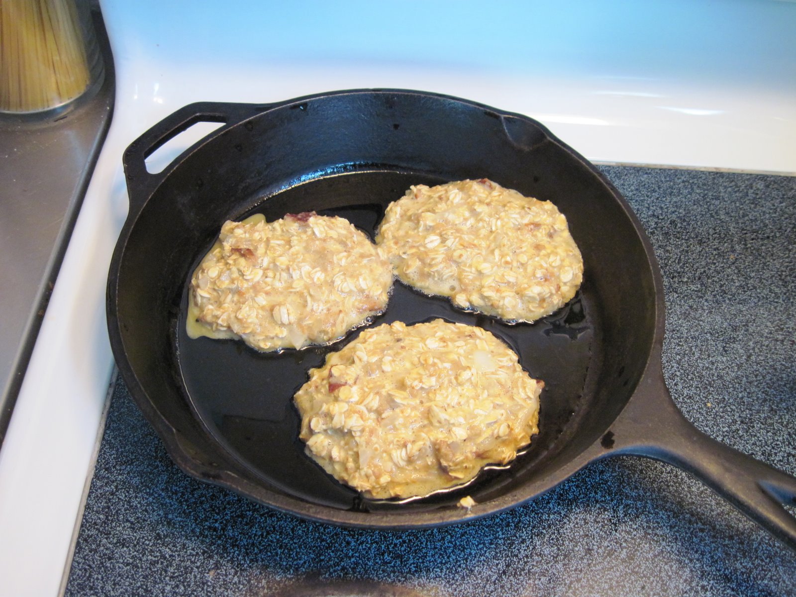 Look what I cooked! Oatmeal Patties
