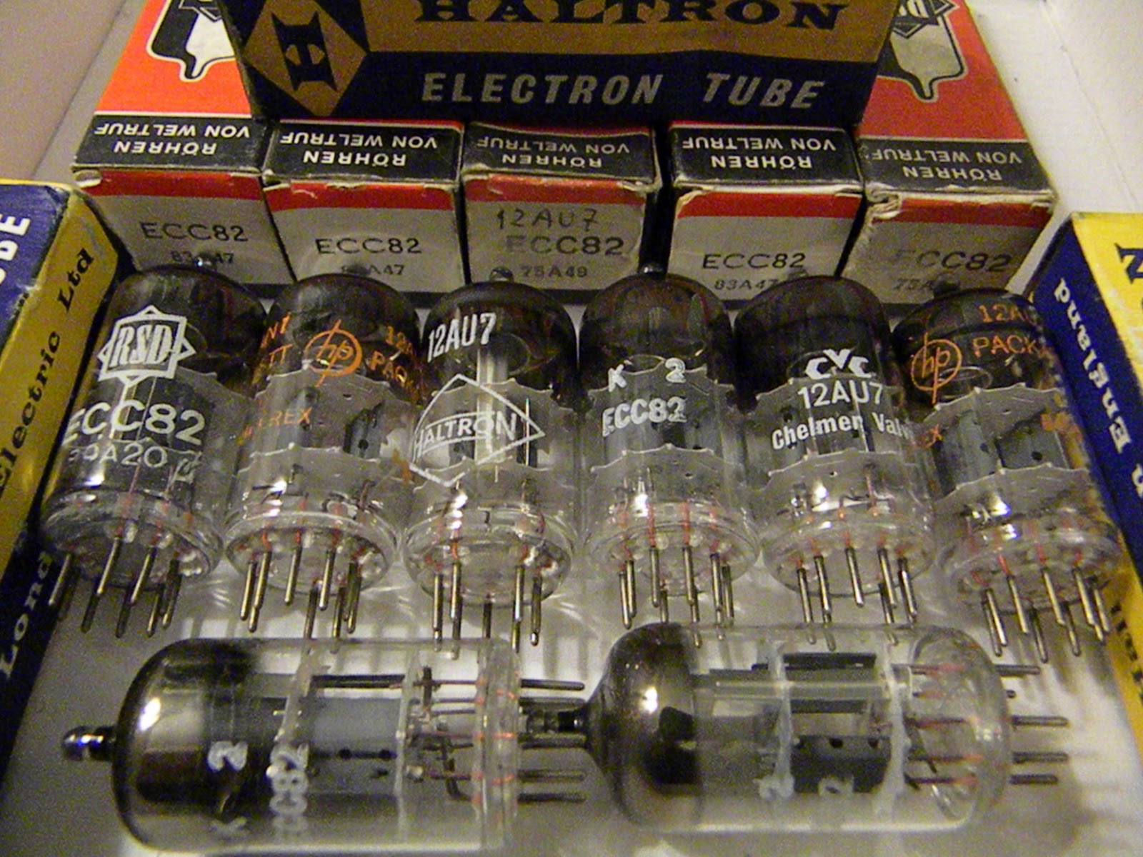 TUNG-SOL 12AU7 / ECC82 Tube (Unit