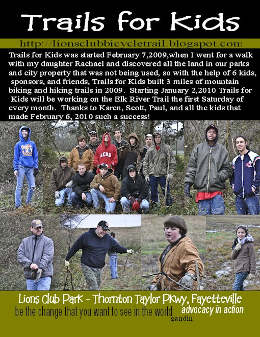 Trails for Kids February trail workday