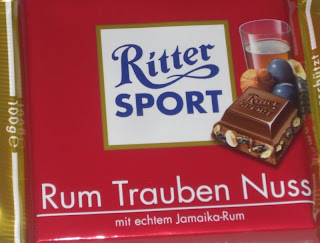 Ritter Sport Rum Traube Nuss