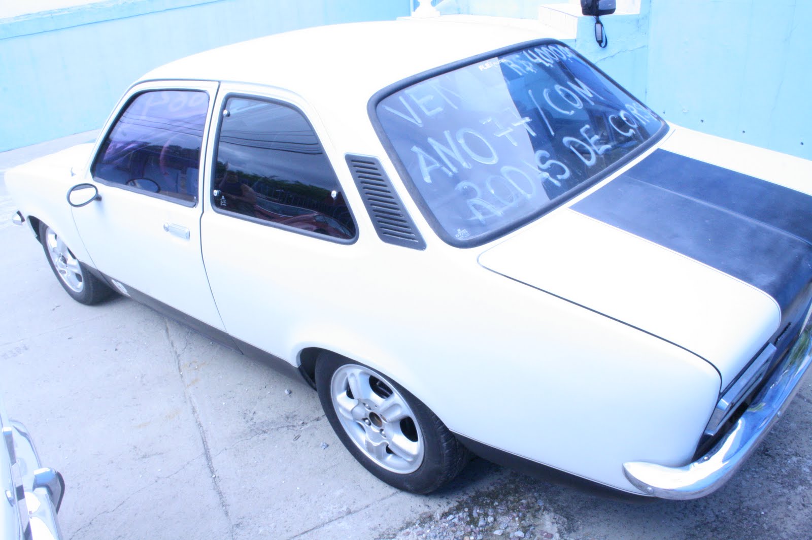 Restauração Chevette Tubarão 1977 Compra do Chevette