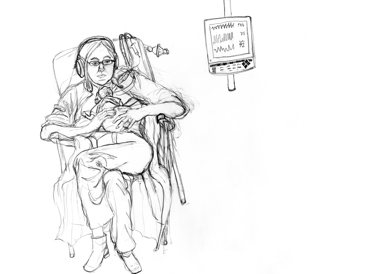 zeichnungen: Eltern mit Kind