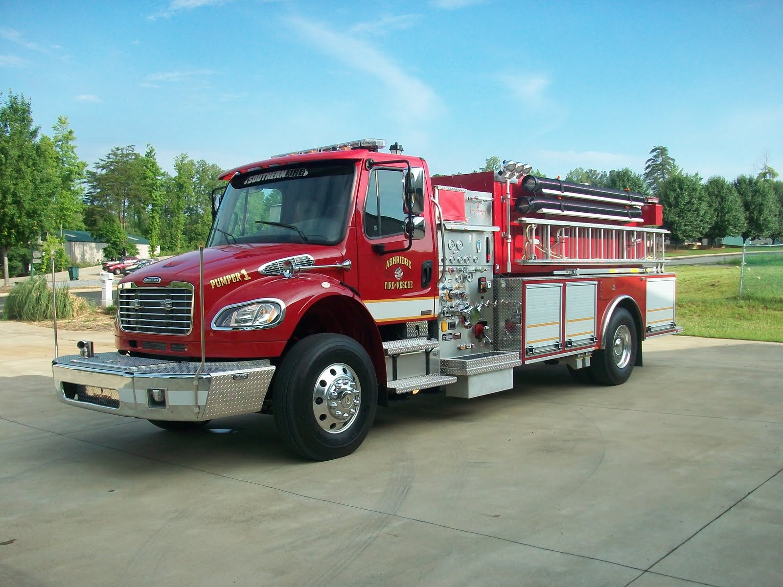 SOUTHERN FIRE SERVICE & SALES, INC. Ashridge Volunteer Fire Department