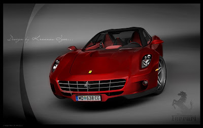 Ferrari Four-Door Coupe Study
