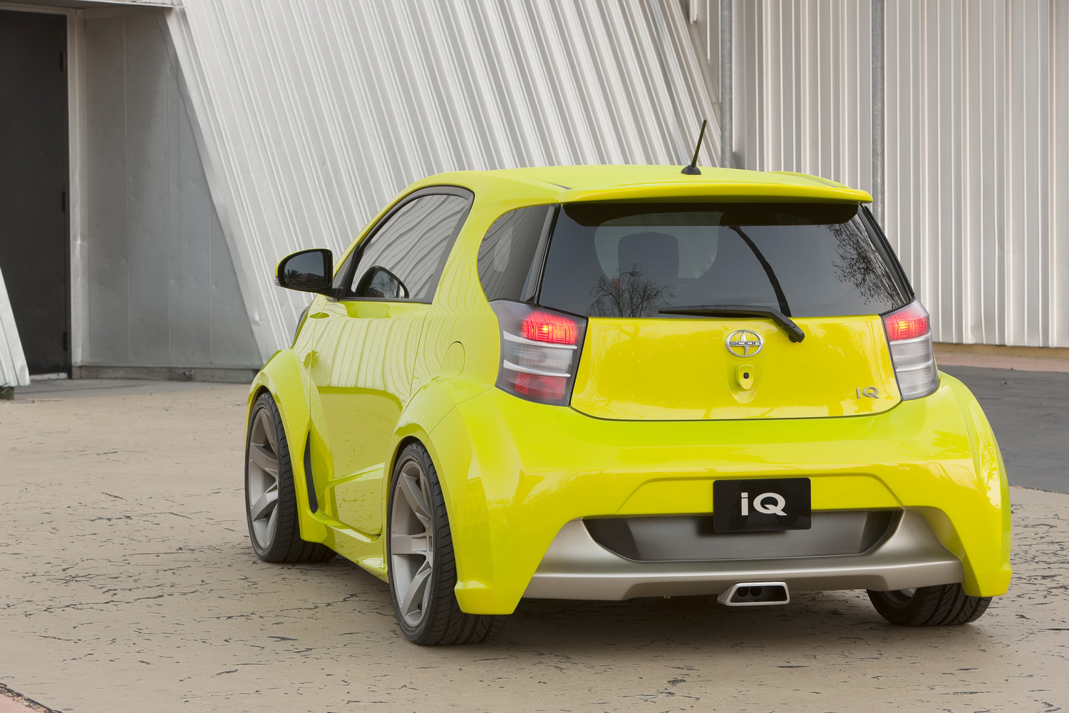 Car Reviews Scion Reveals iQ Concept 'pimped' by Five Axis in New York
