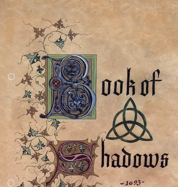 Páginas do Livro das Sombras para baixar - Charmed Downloads