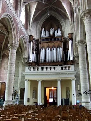 inside the church