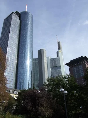 skyscrapers in Frankfurt