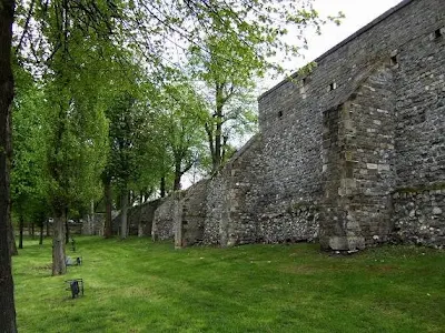 medieval wall in Tongeren