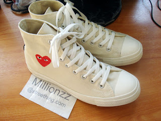 converse x cdg white