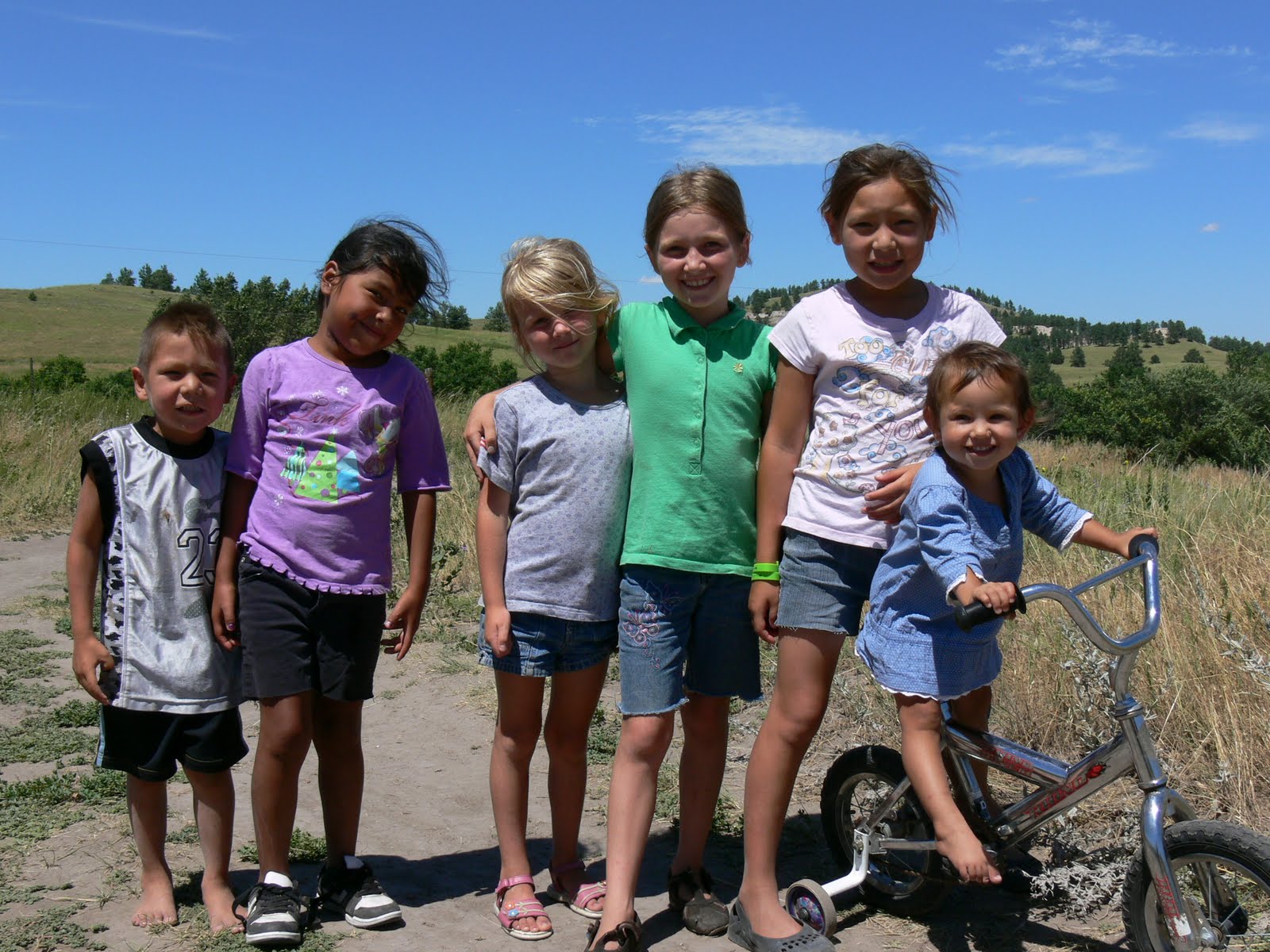 21st Century Odyssey: Making new friends with Lakota kids.