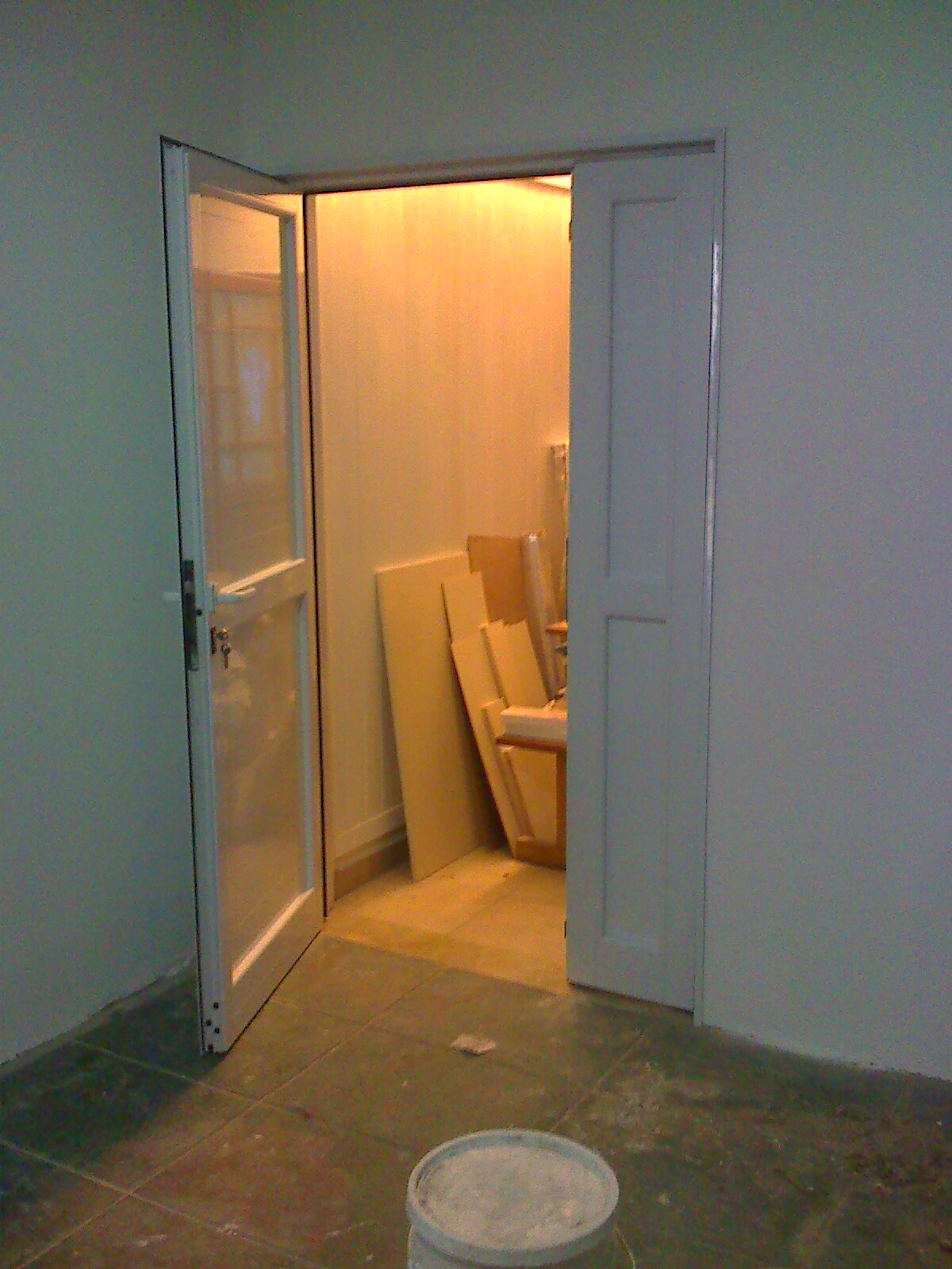 HIS-cerramientos: Puerta doble contacto.