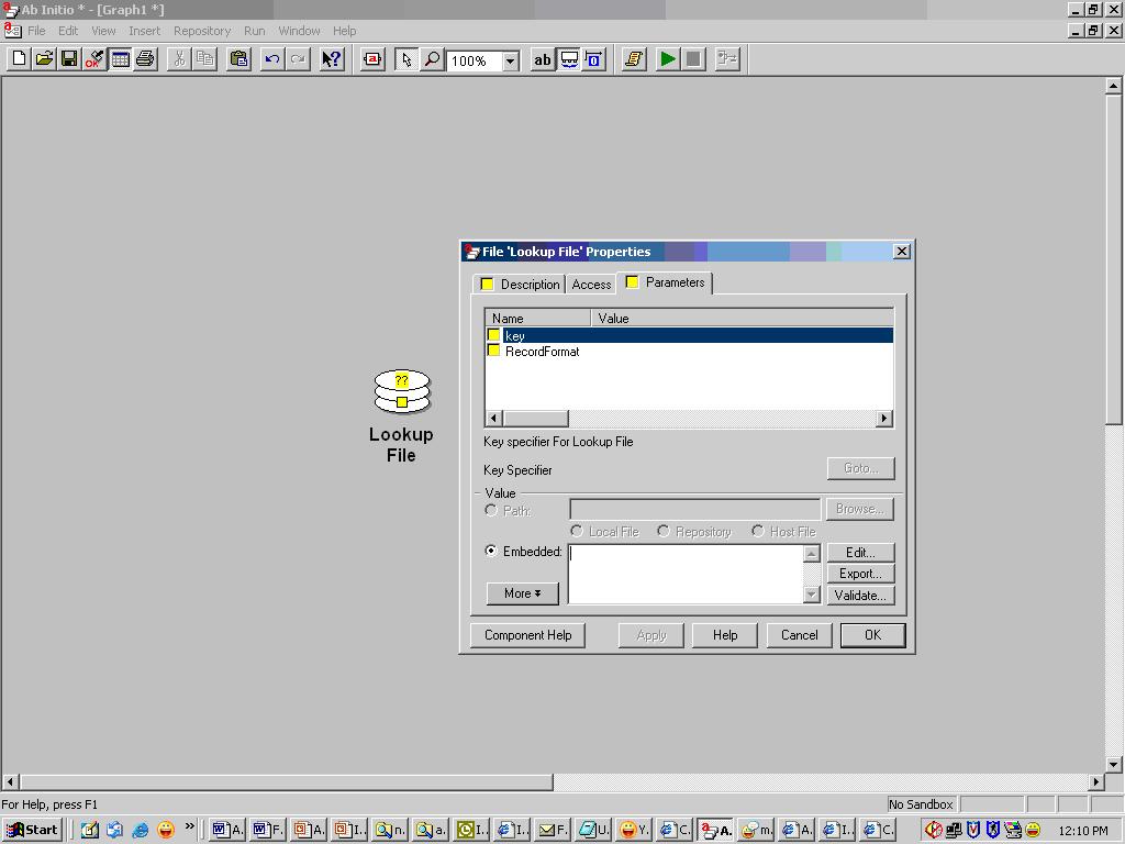 AB INITIO TUTORIALS: Dataset Components