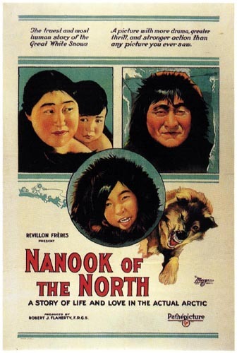 Affiche du film "Nanouk l'esquimeau" (Nanook of the North)