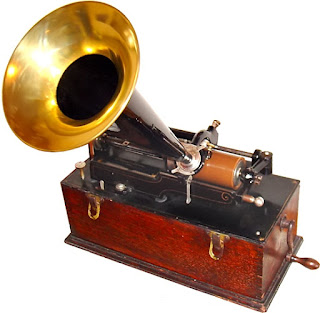 Photo d'un Phonographe d'Edison
