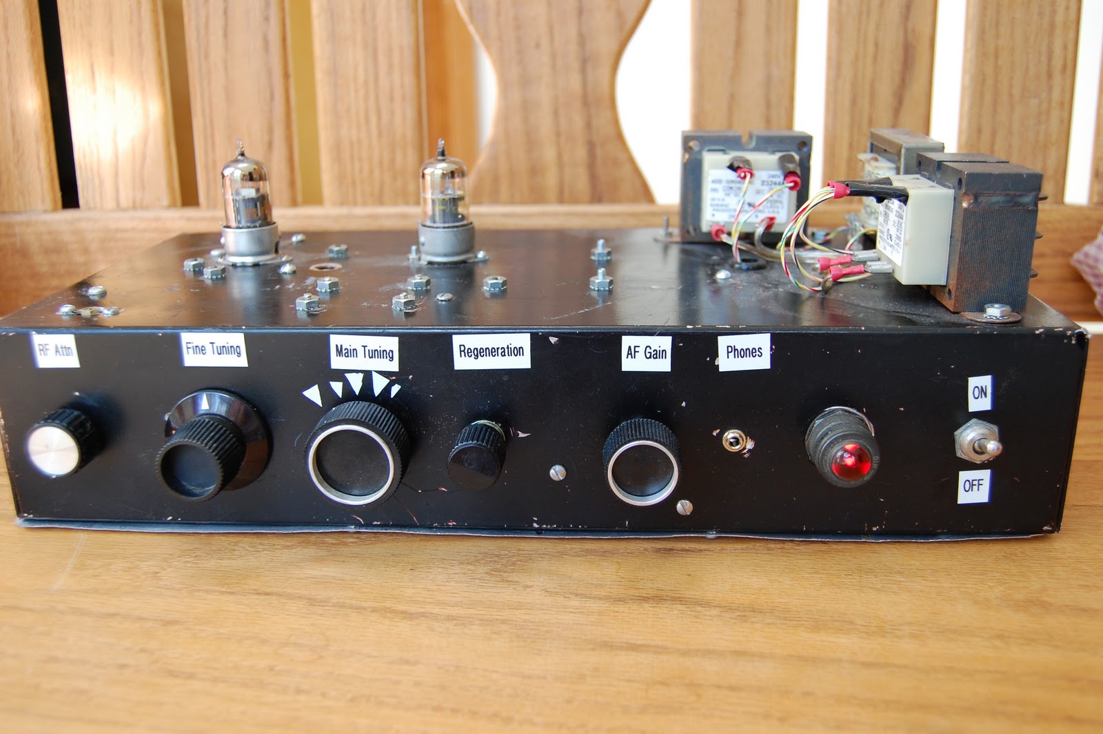 ham electronic homebrewer 2tube regenerative receiver