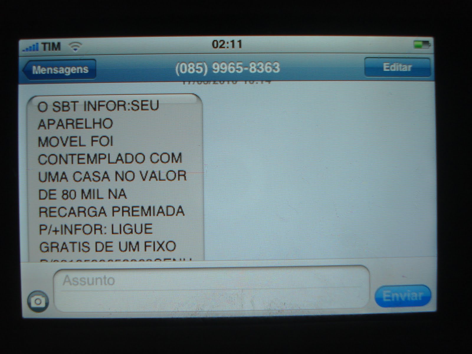 Atualidades Na M dia Cuidado Com Mensagens Pelo Celular
