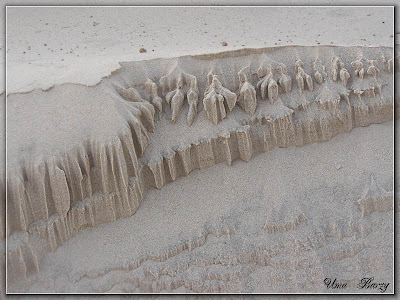узоры на морском песке