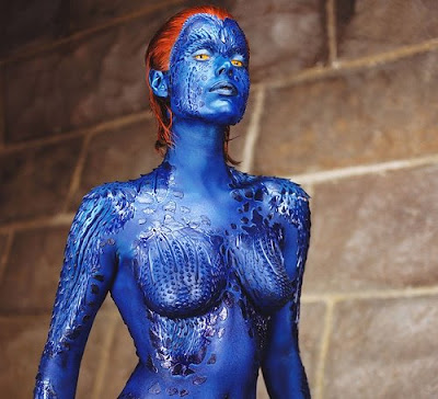 Mystique The hot shape shifting babe in Xmen Well she could shapeshift 