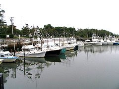 Rock Harbor Fishing Boats