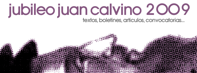 Jubileo Juan Calvino 2009