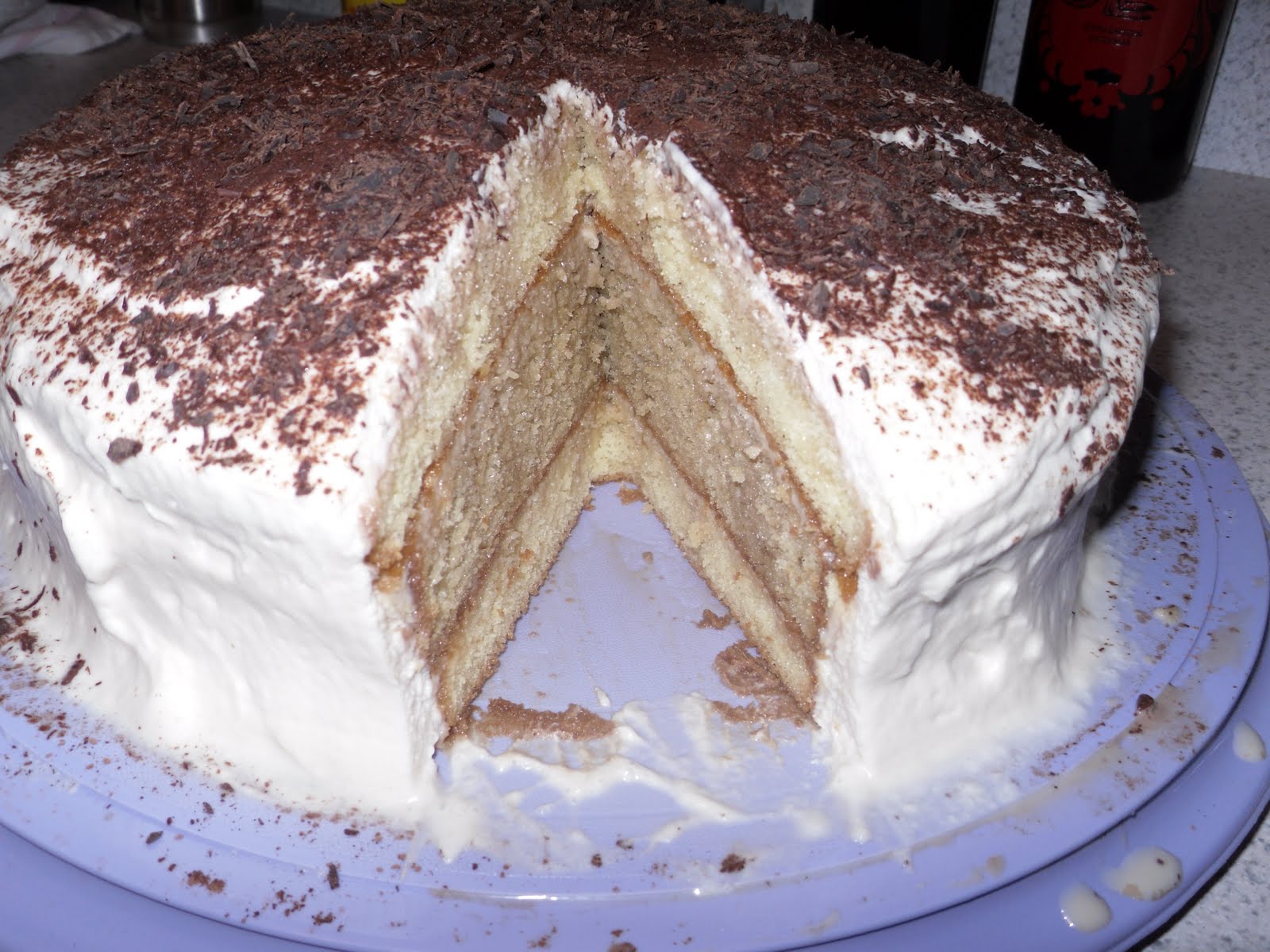 Mama's Recipe Swap Tiramisu Layer Cake