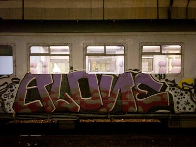 Alone graffiti