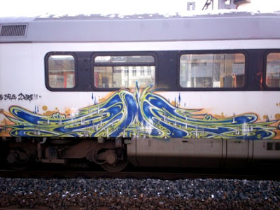 graffiti rail