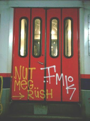 nutmeg graffiti