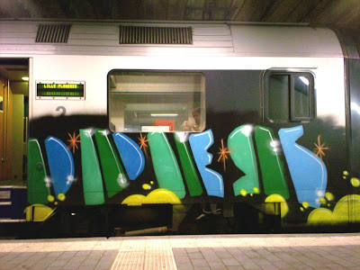 odes graffiti train
