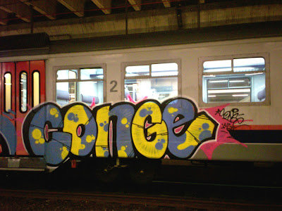 conge graffiti train
